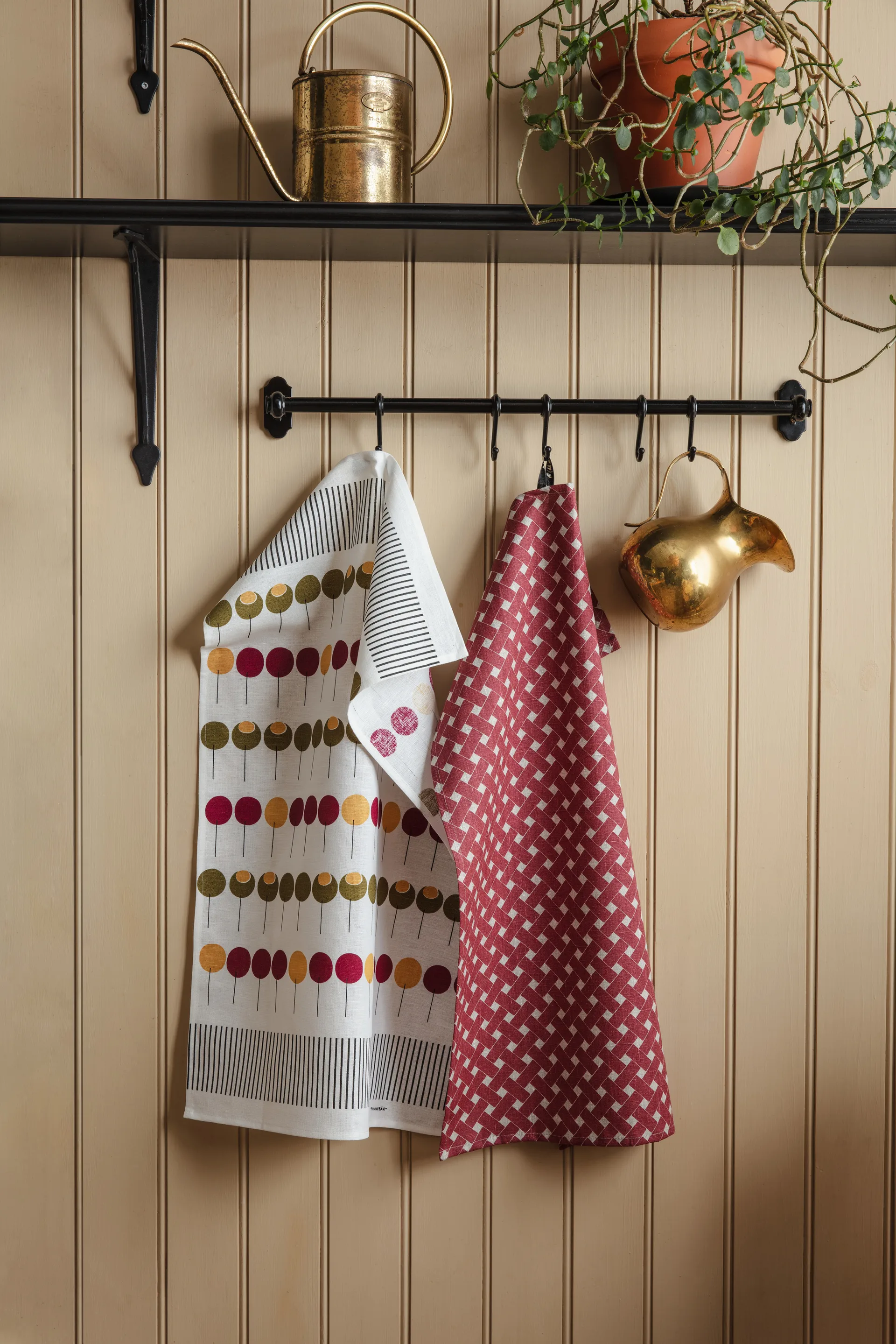 Asciugamano da cucina Korg 47x70 cm, Rosso Almedahls