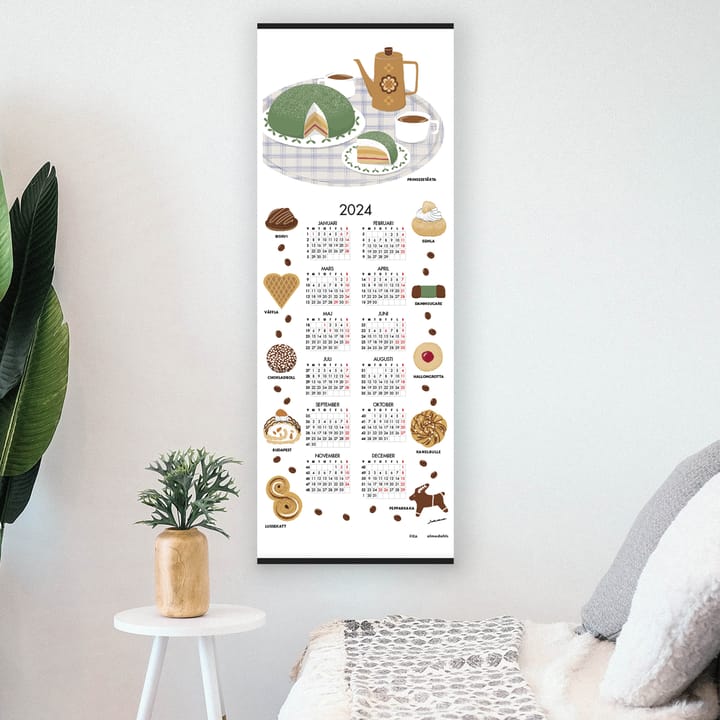Calendario Fika, 2024, 35x90 cm Almedahls