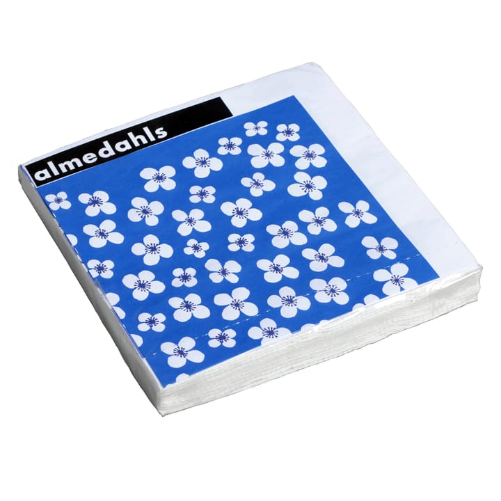 Confezione da 20 tovaglioli di carta Belle Amie blu - blu - Almedahls