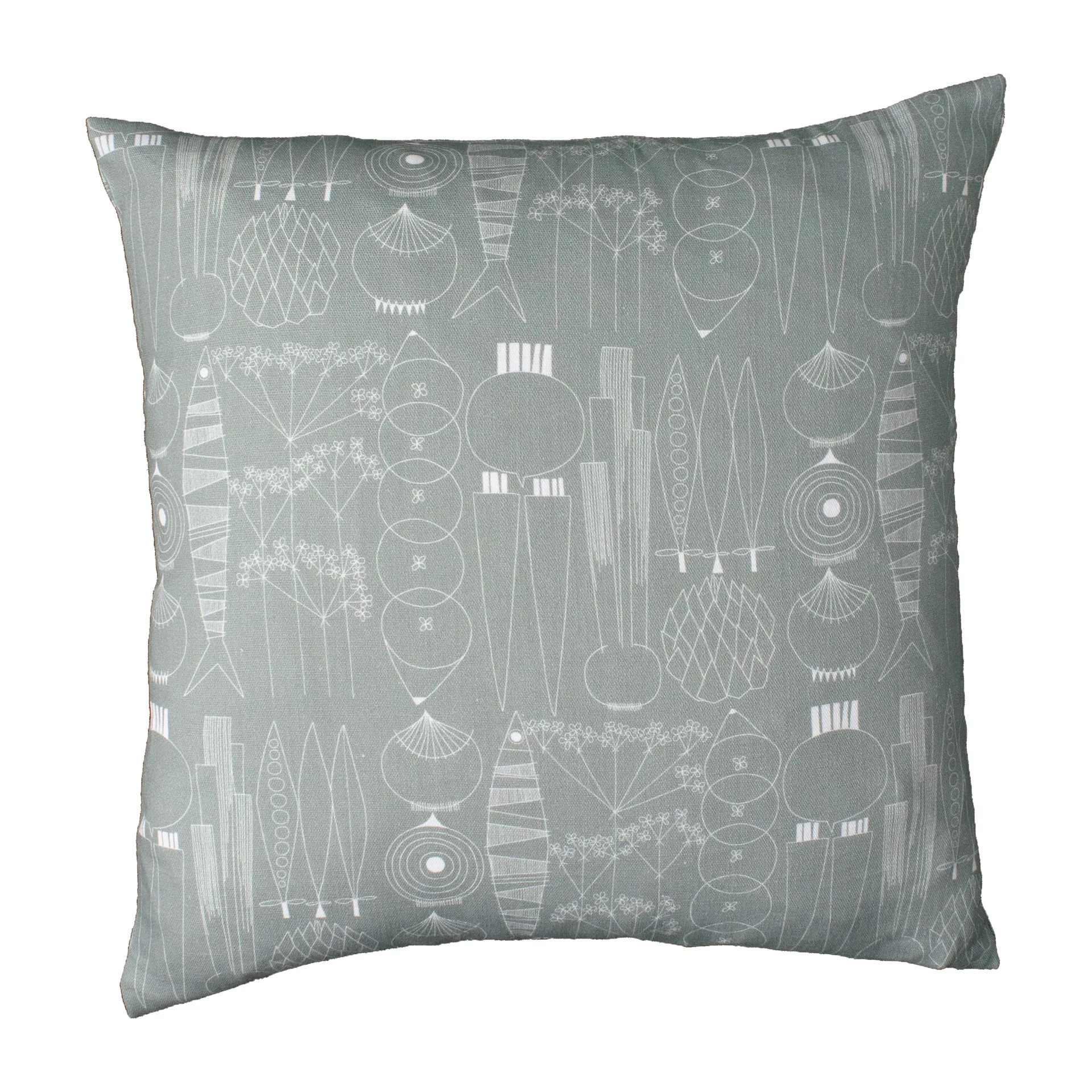 Fodera Picknick 45x45 cm, Verde-grigio Almedahls