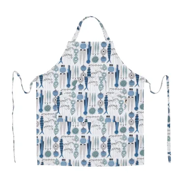 Grembiule Picknick con motivo - Blu, beige - Almedahls