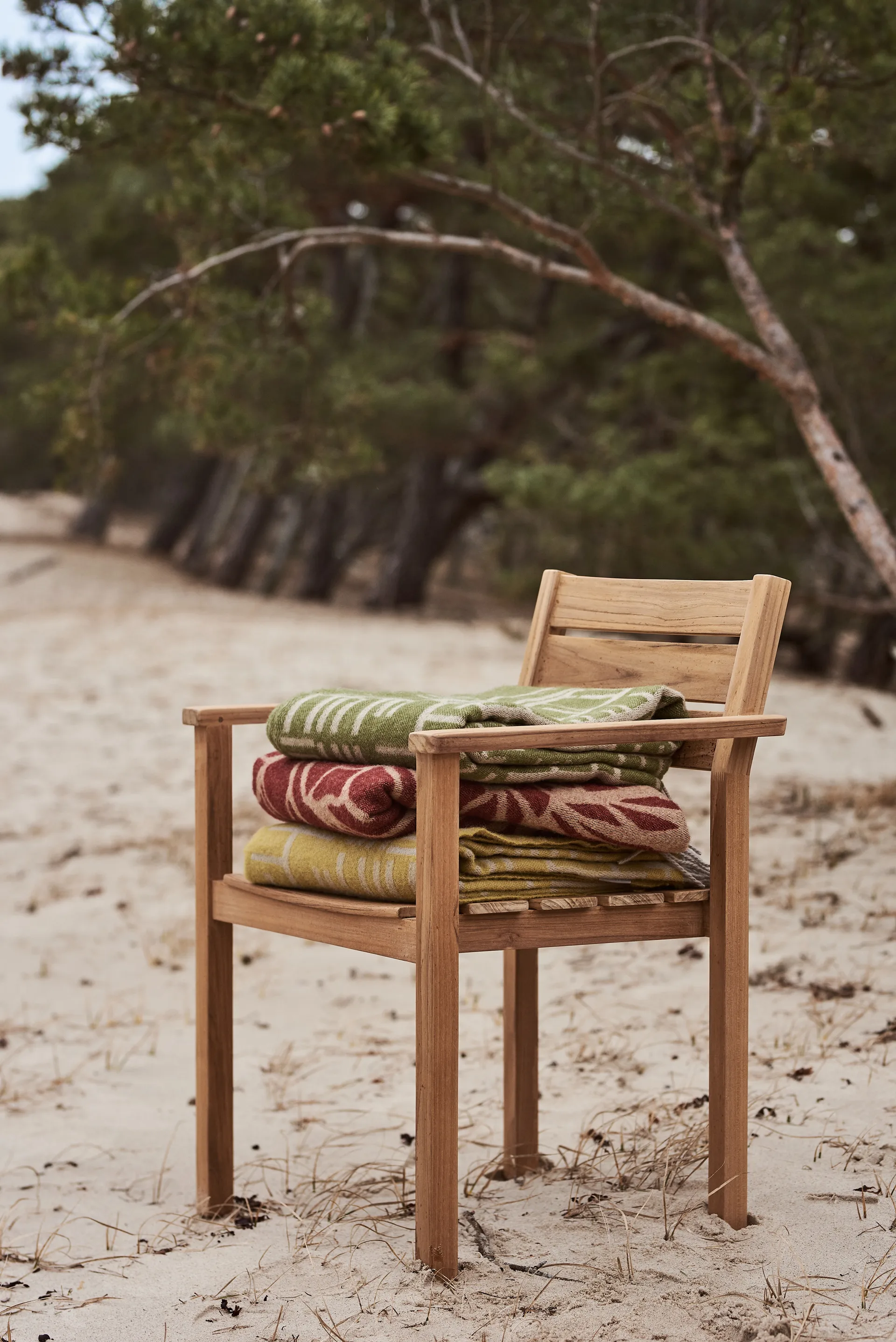 Plaid Kotteri 130x170 cm, Rosso vino-beige Almedahls