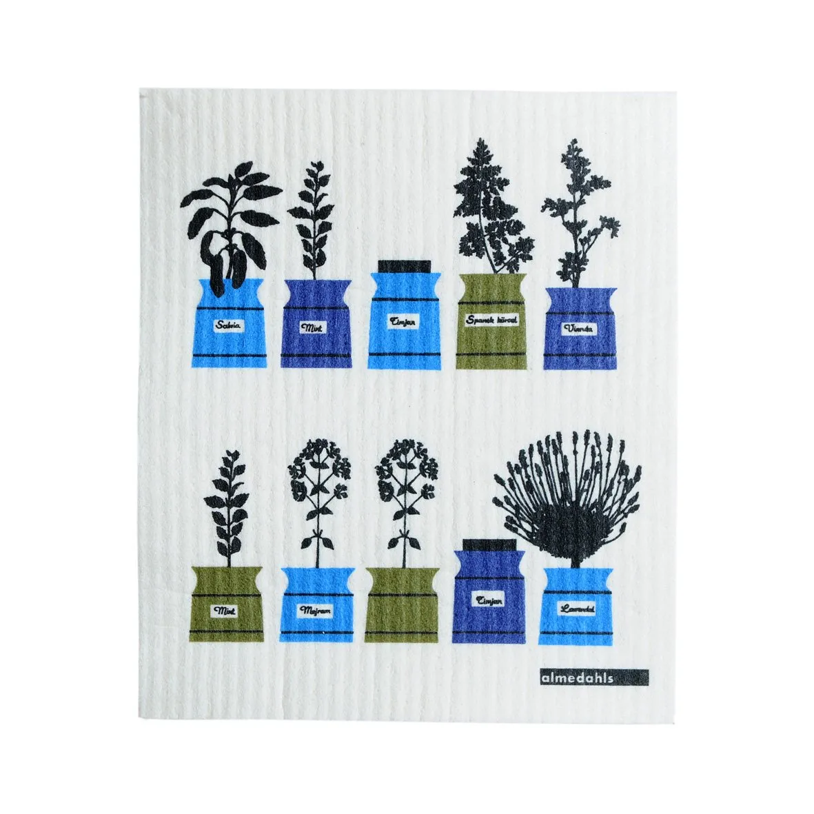 Strofinaccio Persons Kryddskåp, blu Almedahls