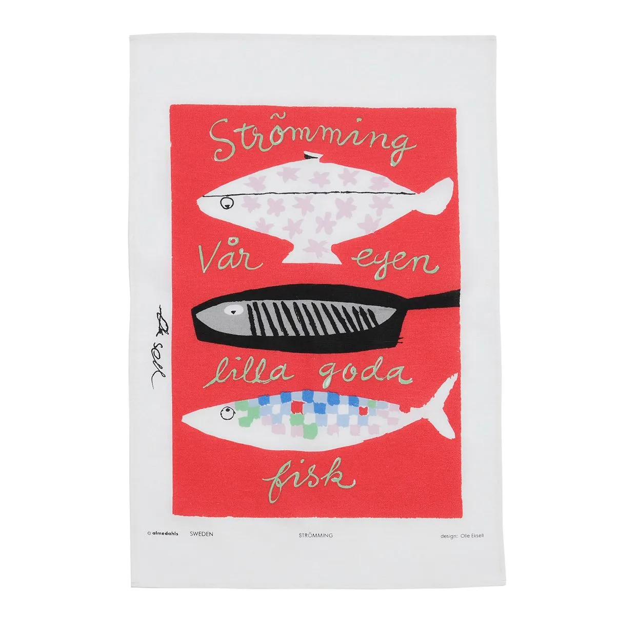 Strofinaccio Strömming , 47x70 cm Almedahls