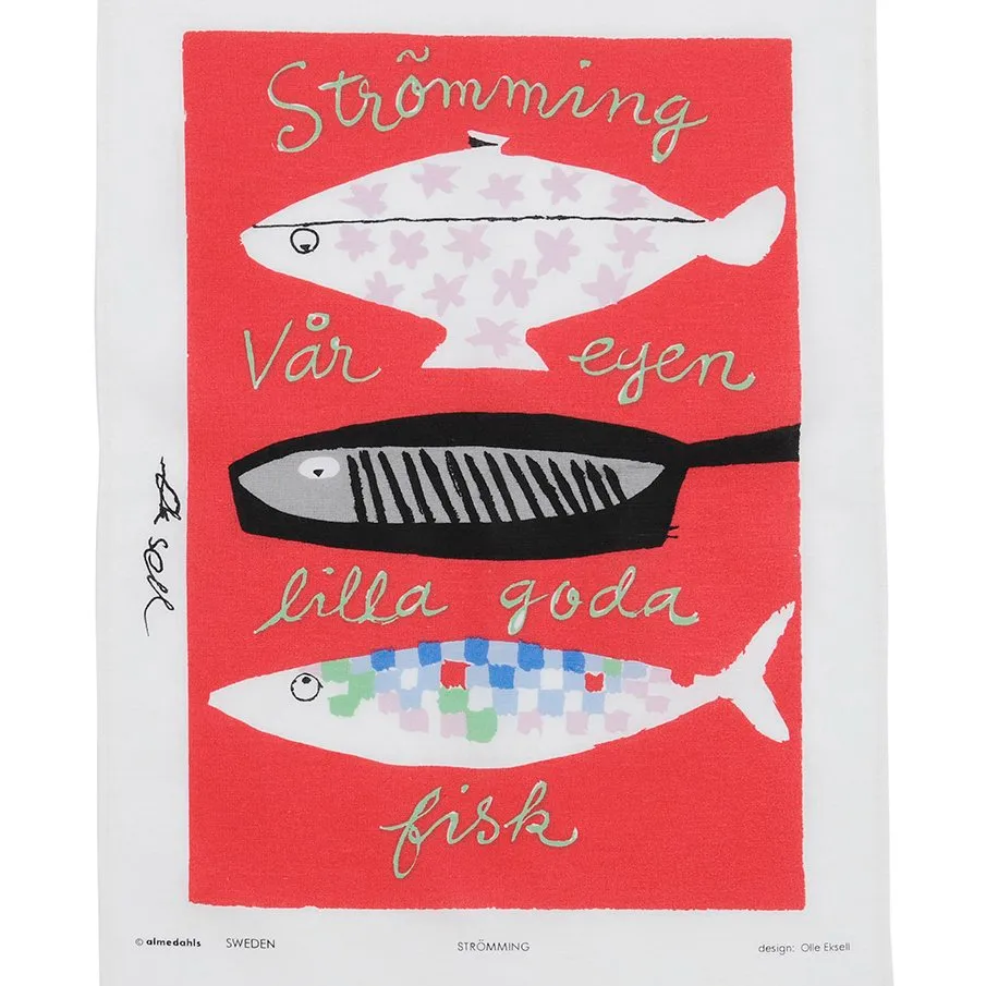 Strofinaccio Strömming , 47x70 cm Almedahls