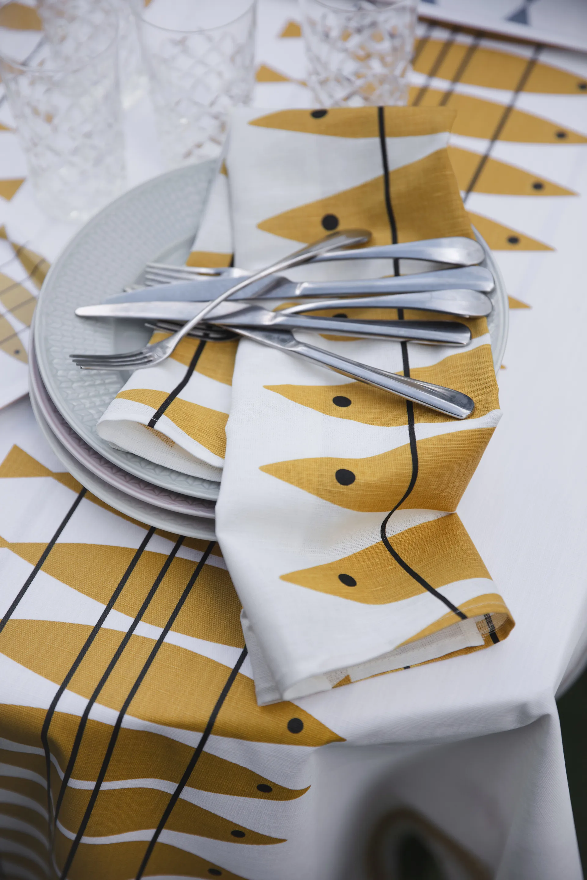 Tela cerata al metro Sill, Ocra Almedahls