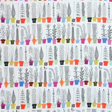 Telo cerato Italiensk blomsterhylla  - multicolore - Almedahls