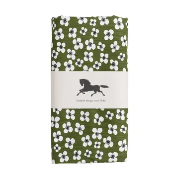 Tovaglia cerata Belle Amie  - Verde scuro, 145x220 cm - Almedahls