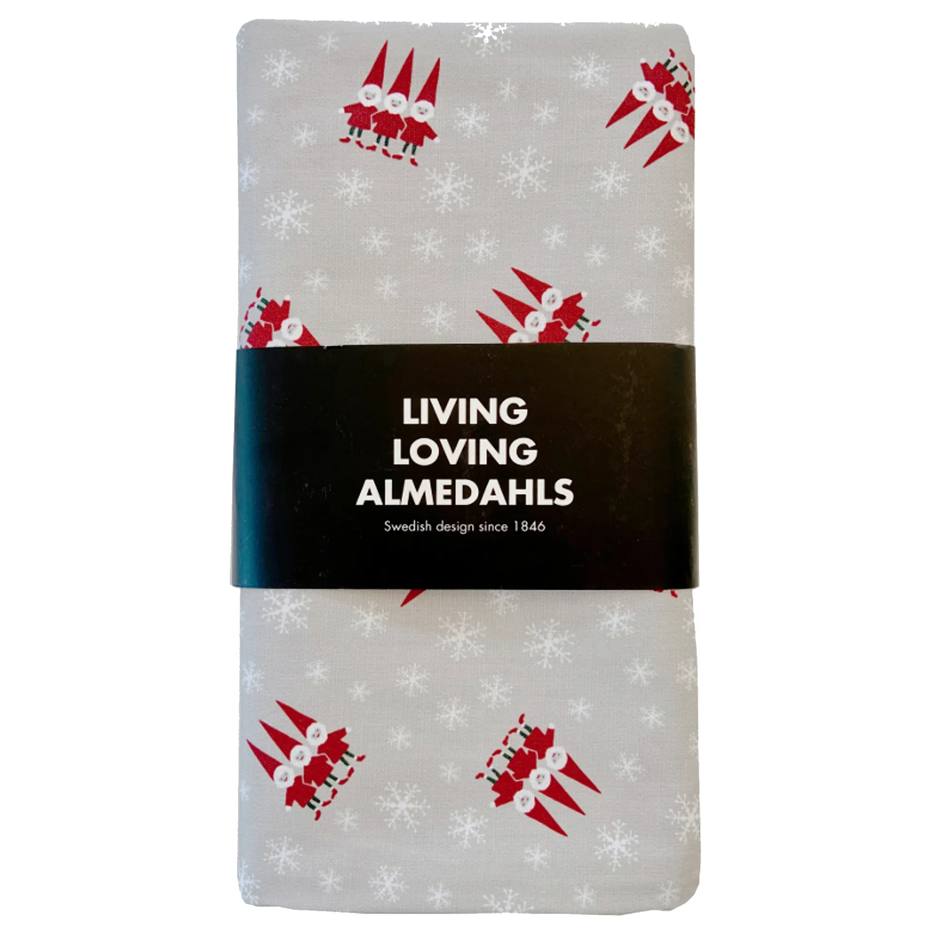 Tovaglia cerata Tomtenisse, 145x220 cm, Beige Almedahls