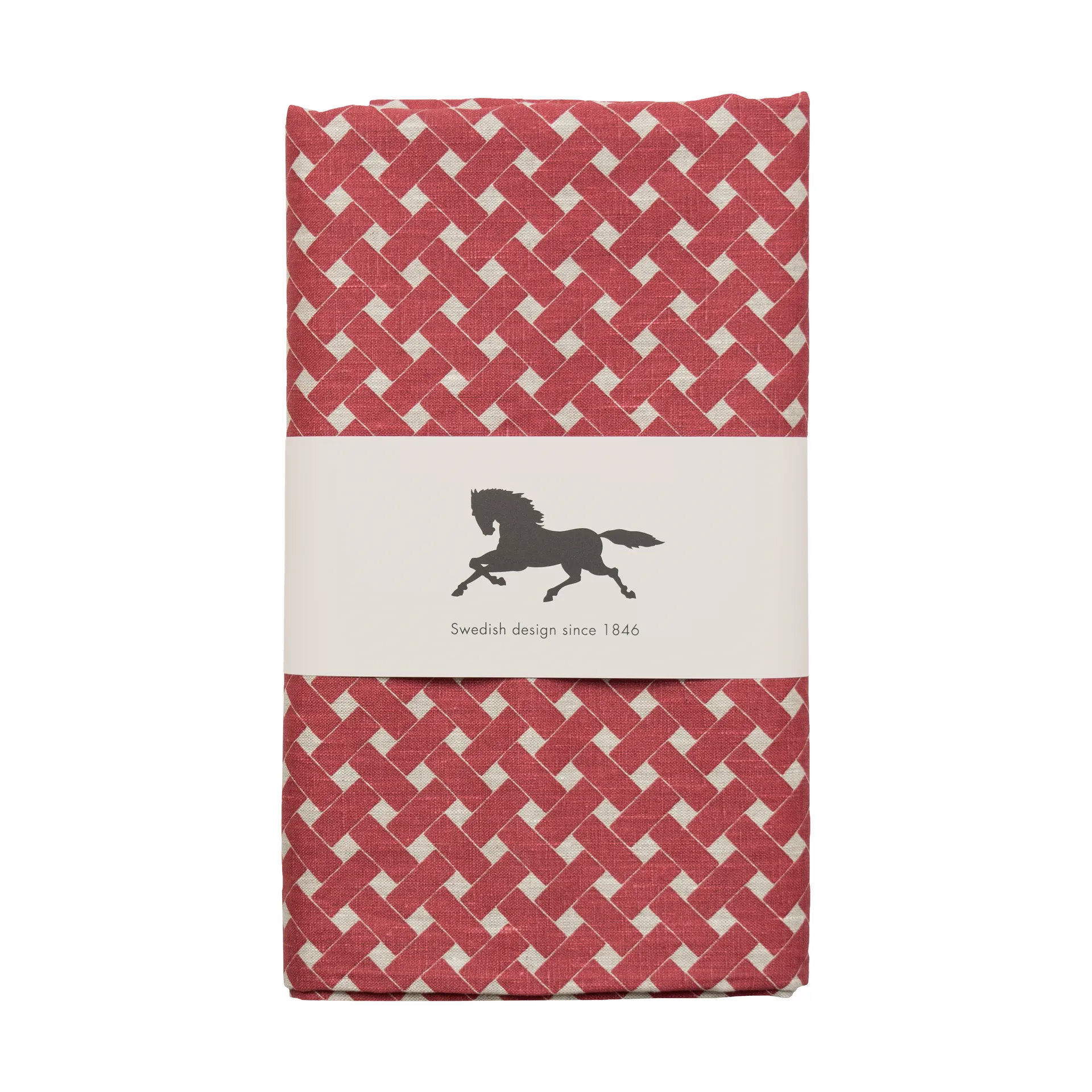 Tovaglia Korg, 145x250 cm, Rosso Almedahls