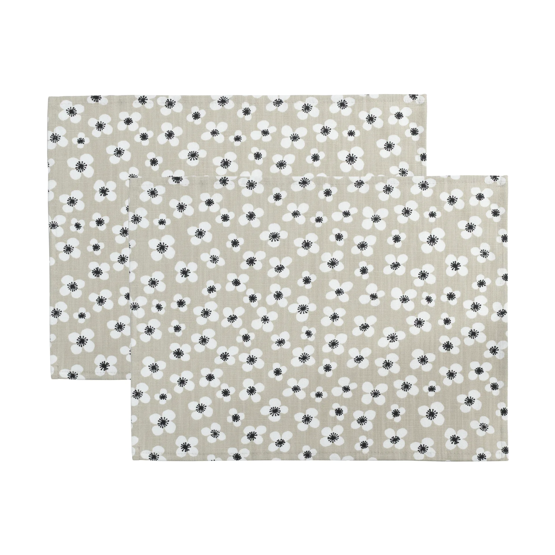 Tovaglietta da tavola Belle Amie 2 pezzi, Beige, 34x45 cm Almedahls