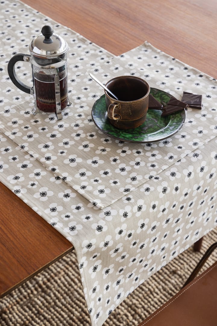 Tovaglietta da tavola Belle Amie 2 pezzi, Beige, 34x45 cm Almedahls