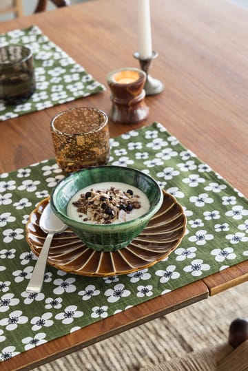 Tovaglietta da tavola Belle Amie 2 pezzi - Verde scuro, 34x45 cm - Almedahls
