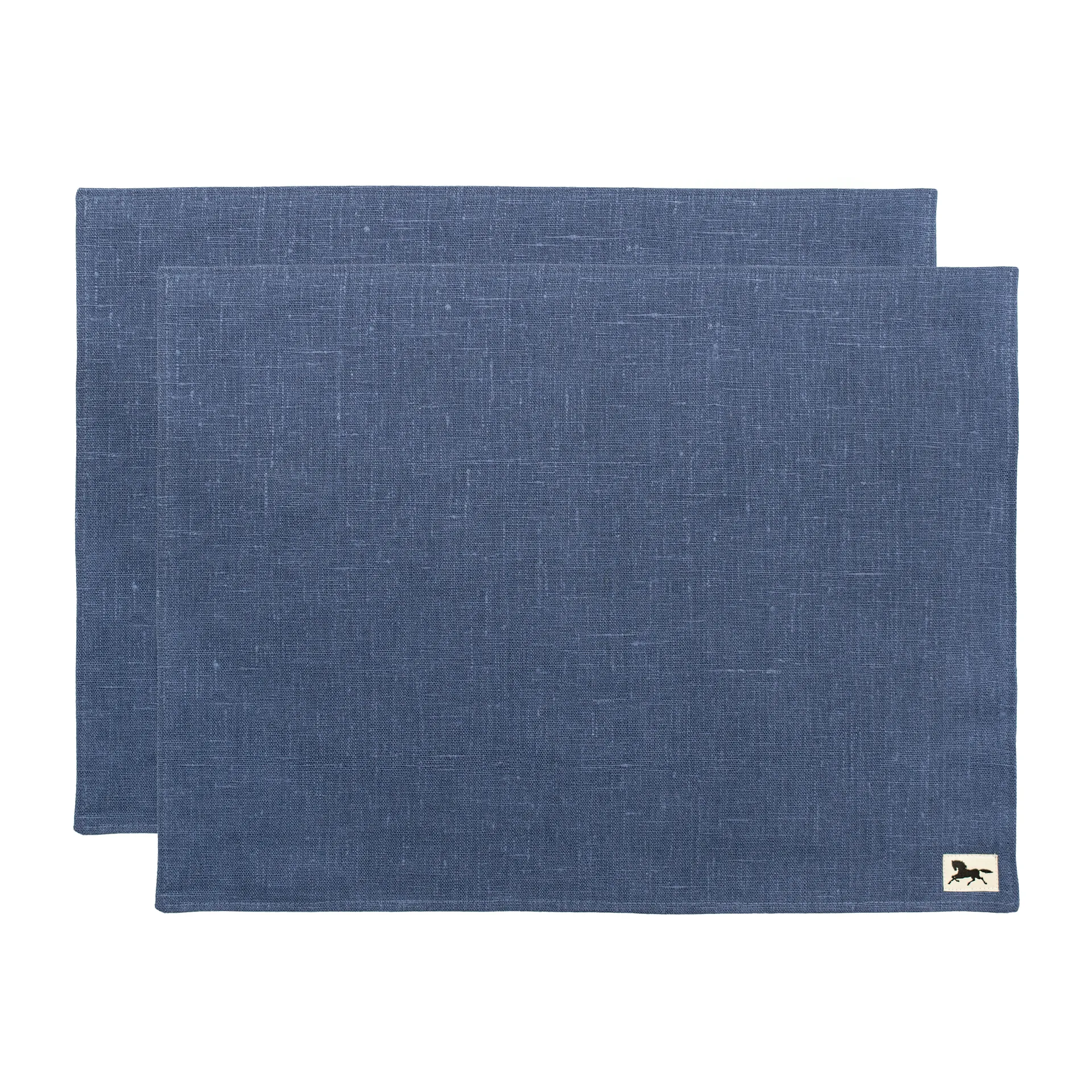 Tovaglietta Linen 34x45 cm confezione da 2 , Blu Almedahls