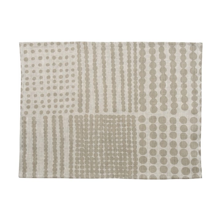 Tovaglietta Pricktyg, 34x45 cm - Colore naturale, grigio talpa - Almedahls