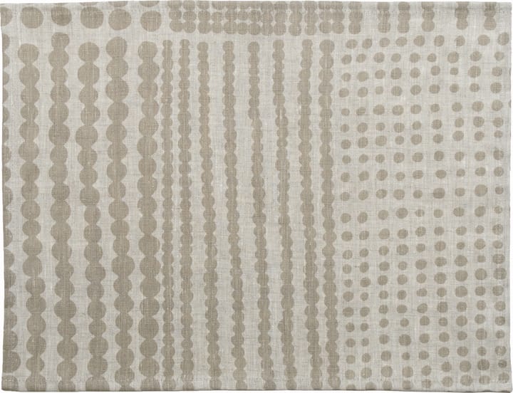 Tovaglietta Pricktyg, 34x45 cm, Colore naturale, grigio talpa Almedahls