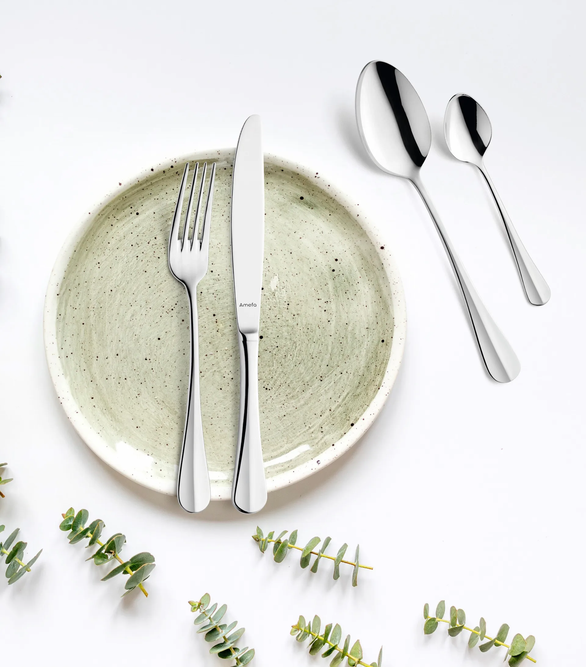 Set di posate Baguette 24 pezzi, Acciaio inossidabile Amefa