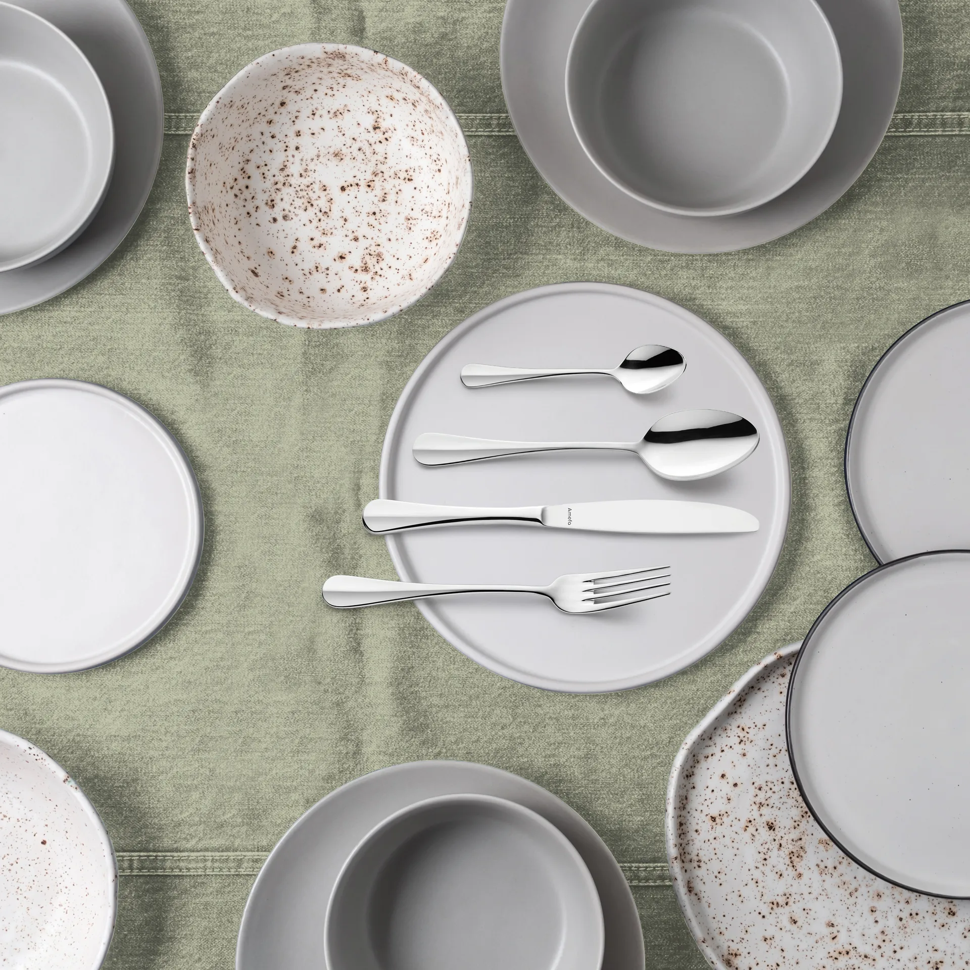 Set di posate Baguette 24 pezzi, Acciaio inossidabile Amefa