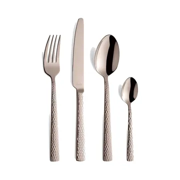 Set di posate Felicity 24 pezzi - Champagne rosé - Amefa