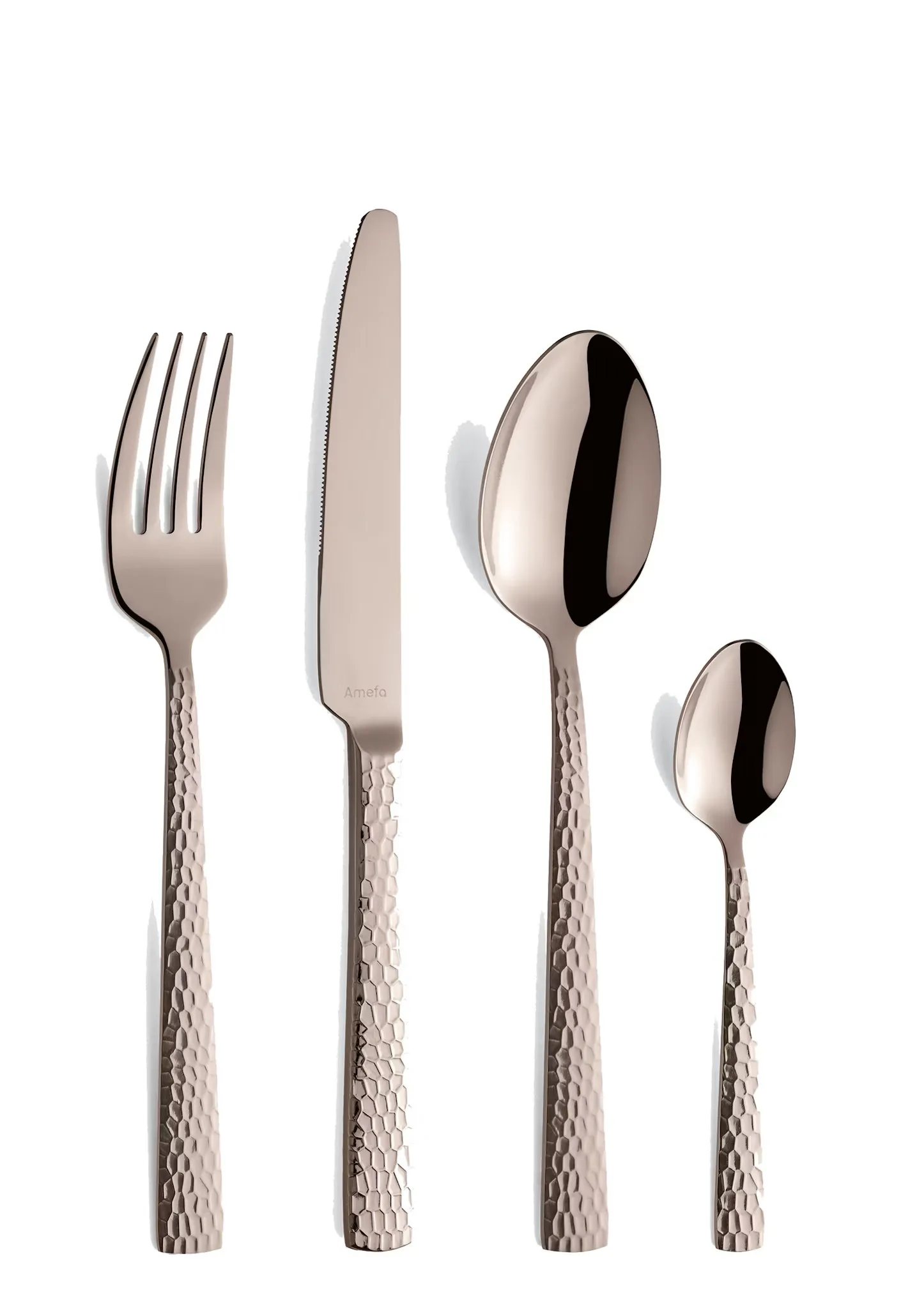 Set di posate Felicity 24 pezzi, Champagne rosé Amefa
