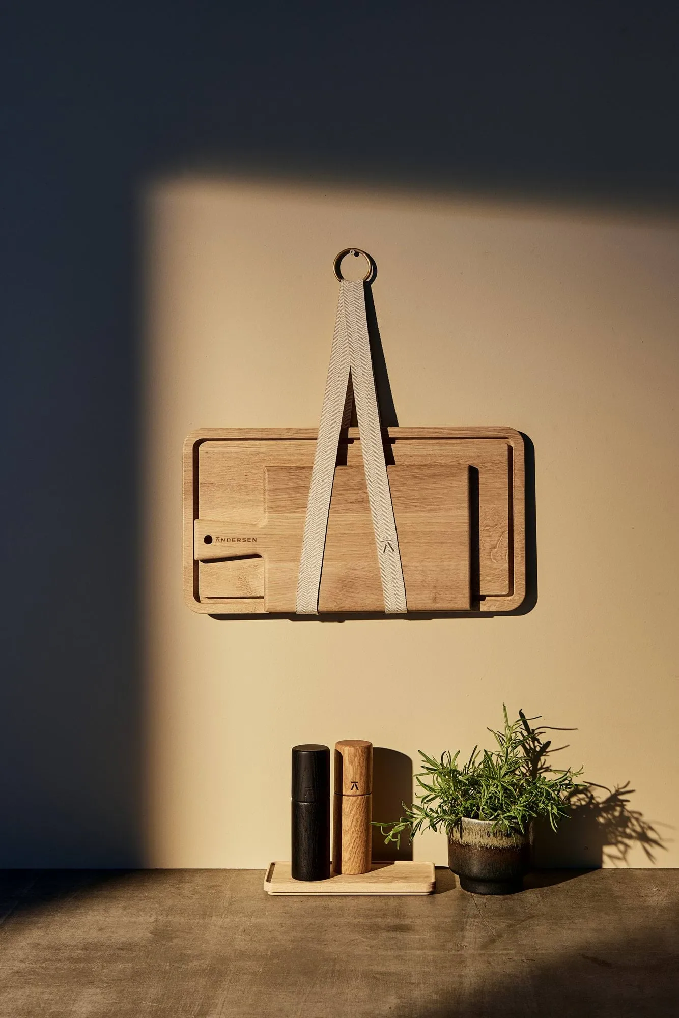 Andersen portabarre di cioccolato, Cotone-ottone Andersen Furniture