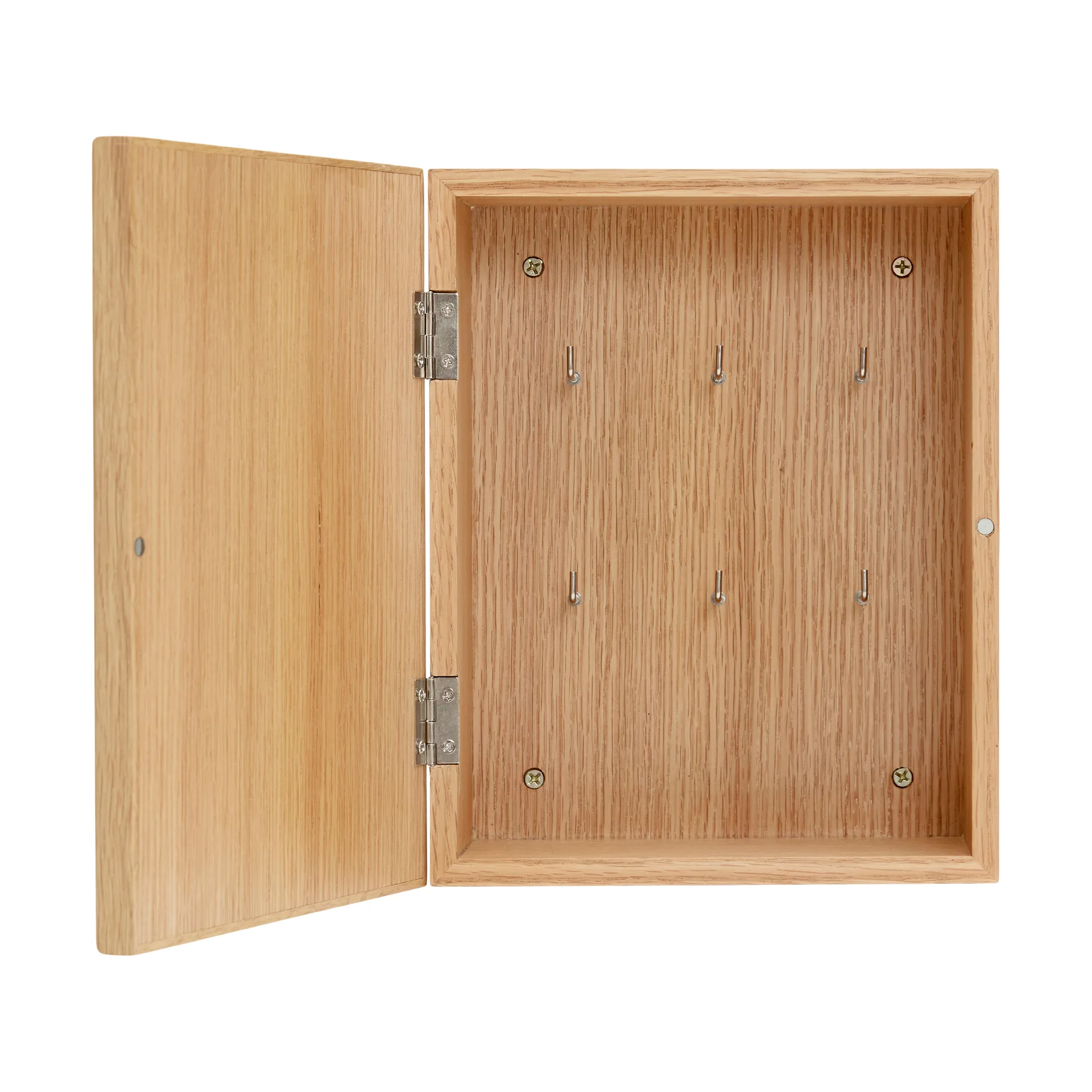 Armadietto per le chiavi Andersen 20x9,5x25 cm, Oak Andersen Furniture
