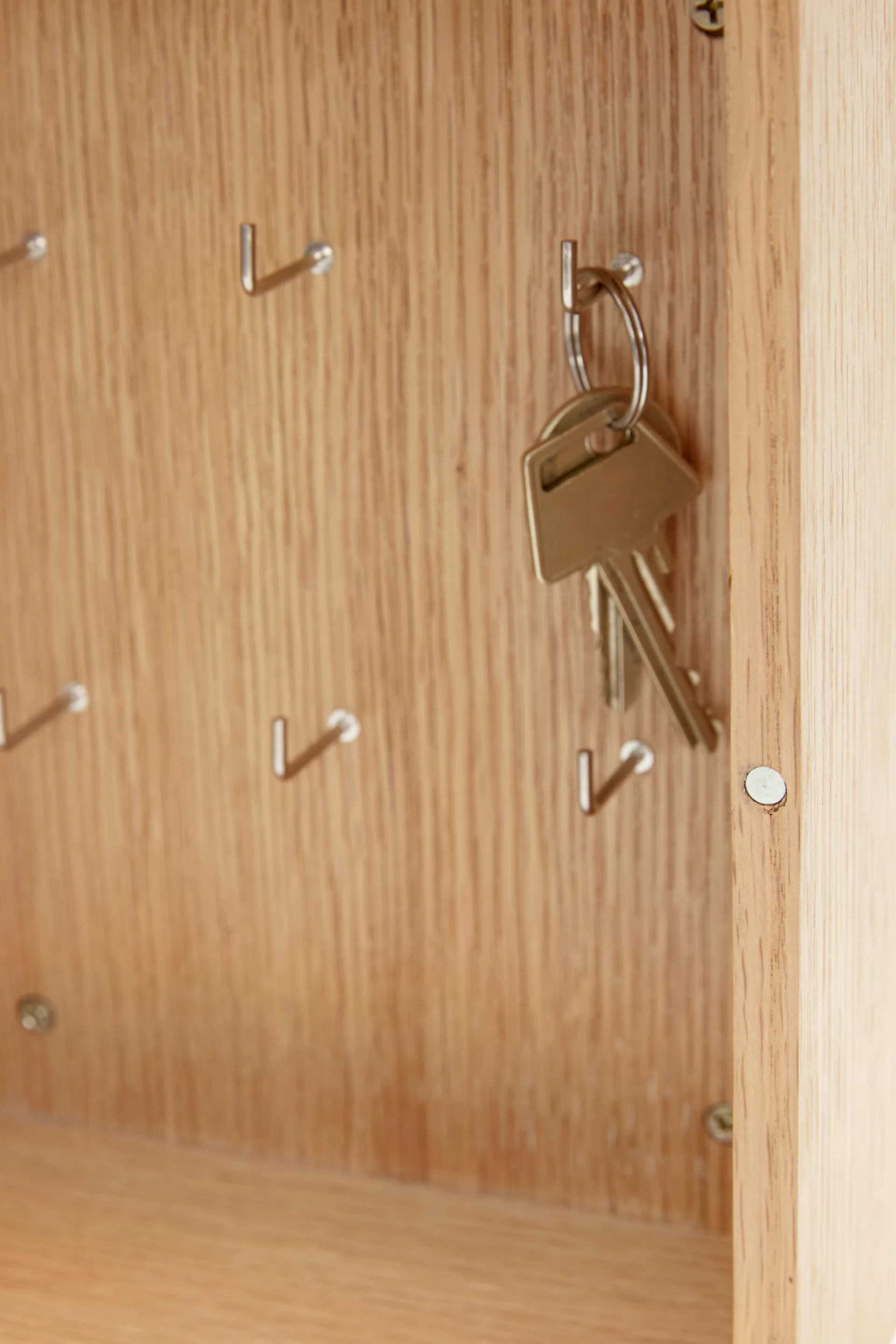 Armadietto per le chiavi Andersen 20x9,5x25 cm, Oak Andersen Furniture