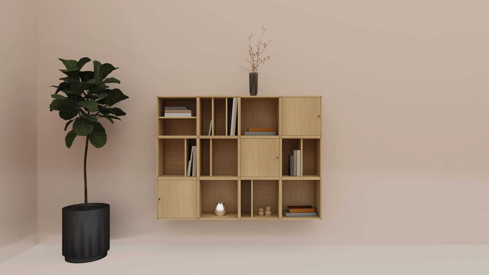 Armadietto S10 Signature Module senza anta 38x30x38 cm, Oak Andersen Furniture
