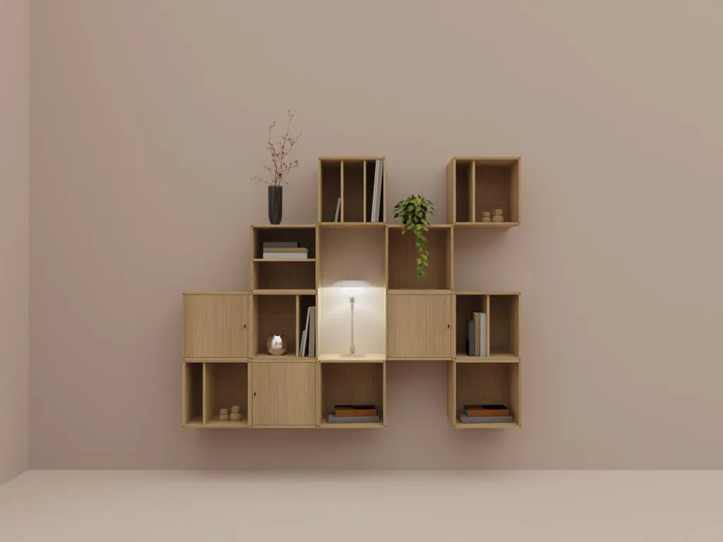 Armadietto S10 Signature Module senza anta 38x30x38 cm, Oak Andersen Furniture