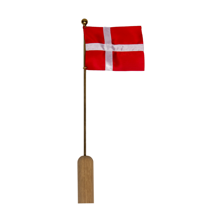 Bandiera Celebrating Denmark 40 cm - Oak-brass - Andersen Furniture