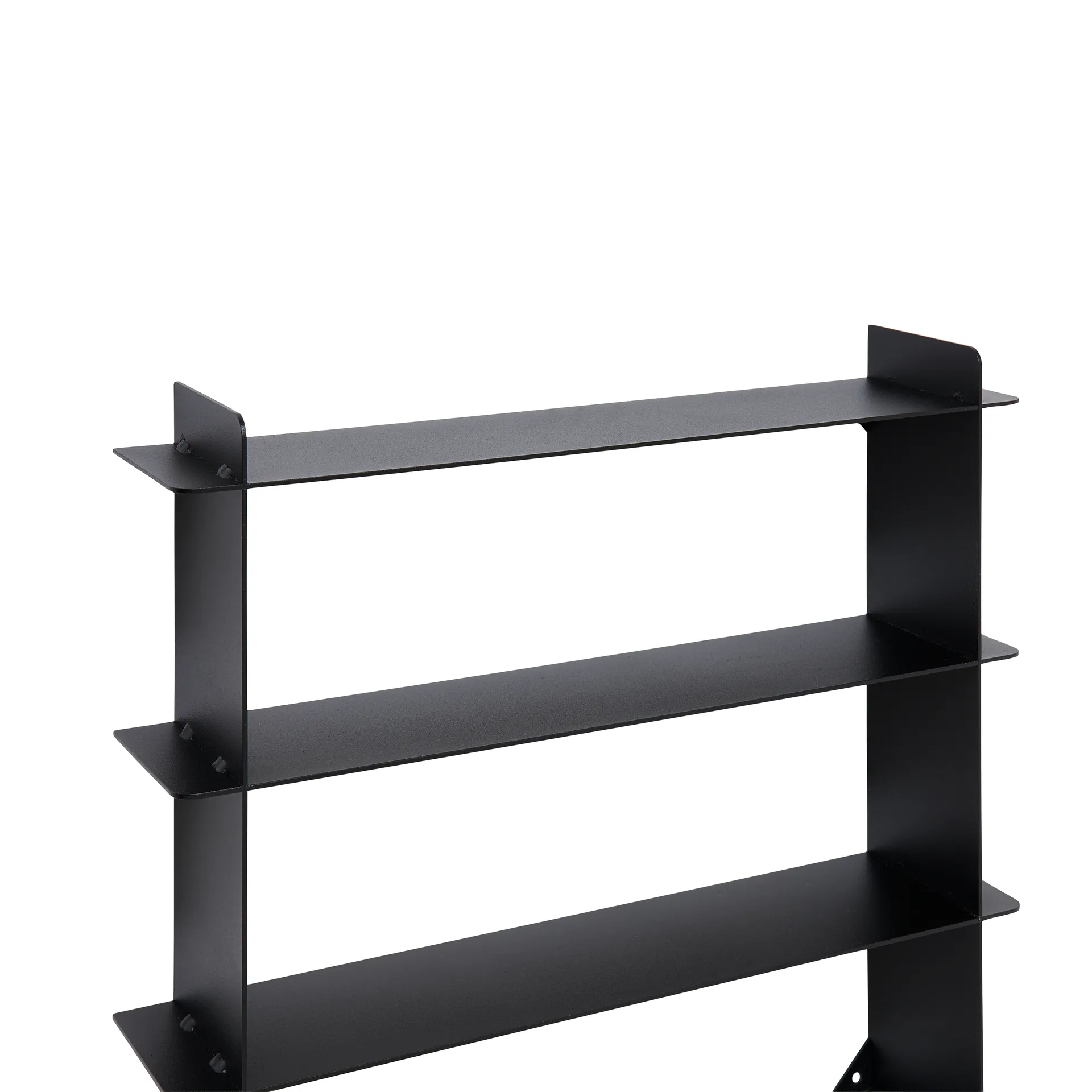 Division mensola da parete, Acciaio nero, 45x45x10 cm Andersen Furniture