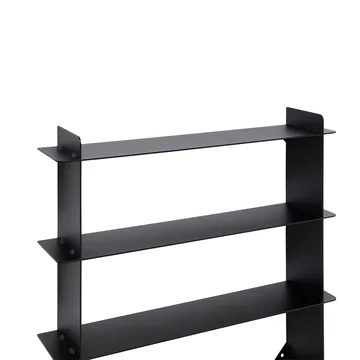 Division mensola da parete - Acciaio nero, 45x45x10 cm - Andersen Furniture