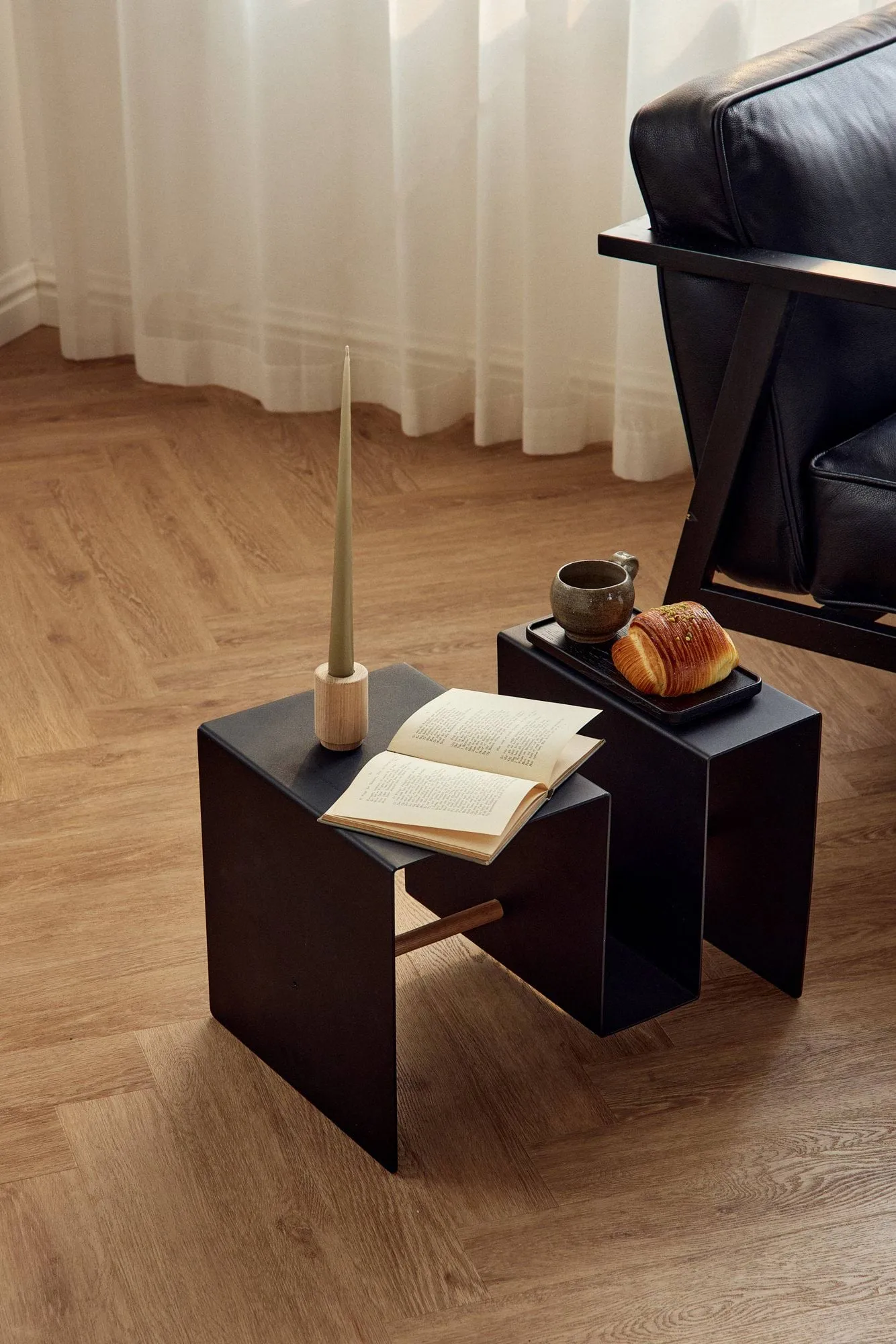 Edge tavolino, Black (nero) Andersen Furniture