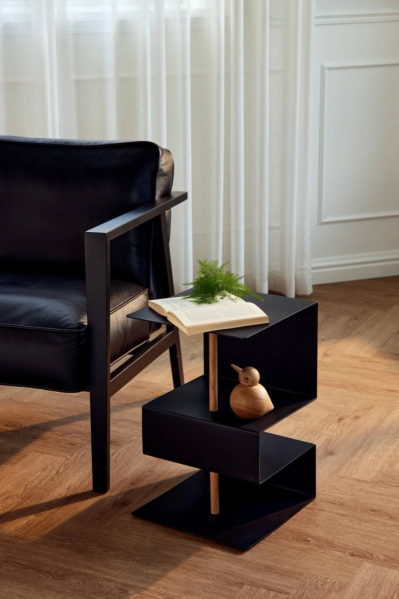 Edge tavolino, Black (nero) Andersen Furniture