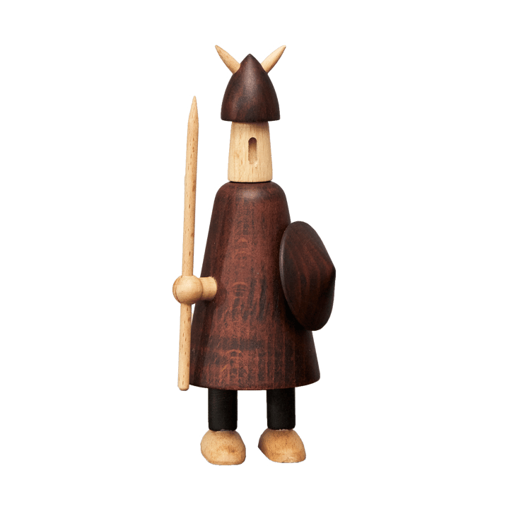 Figura in legno The vikings of Denmark Large - Stained beech - Andersen Furniture