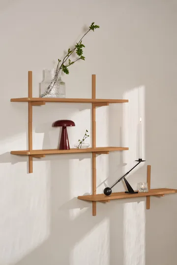 Mensola a muro A-Light Shelf Special Edition - Brown beige 90x21x35 cm - Andersen Furniture