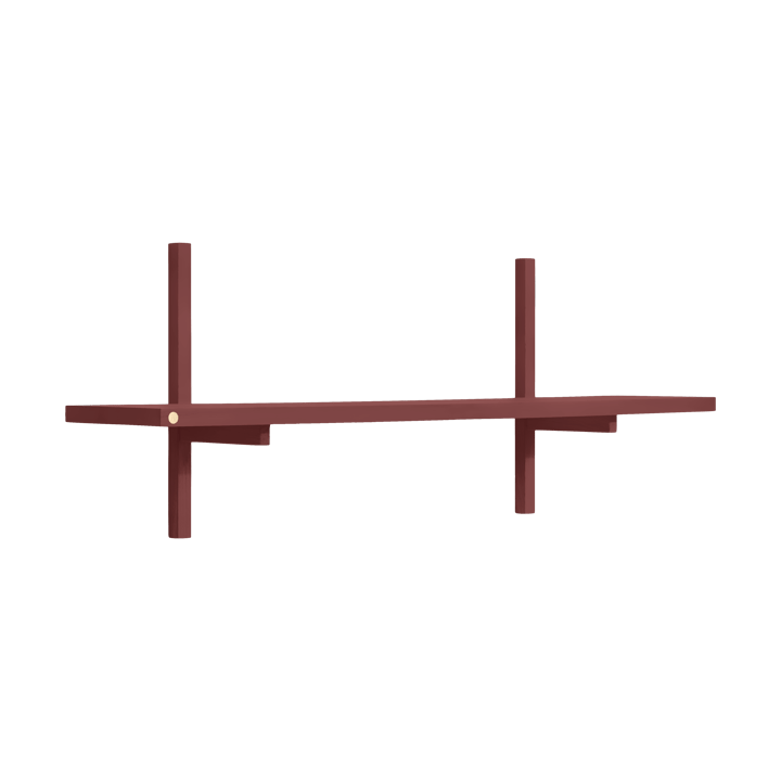 Mensola a muro A-Light Shelf Special Edition - Wine red 90x21x35 cm - Andersen Furniture