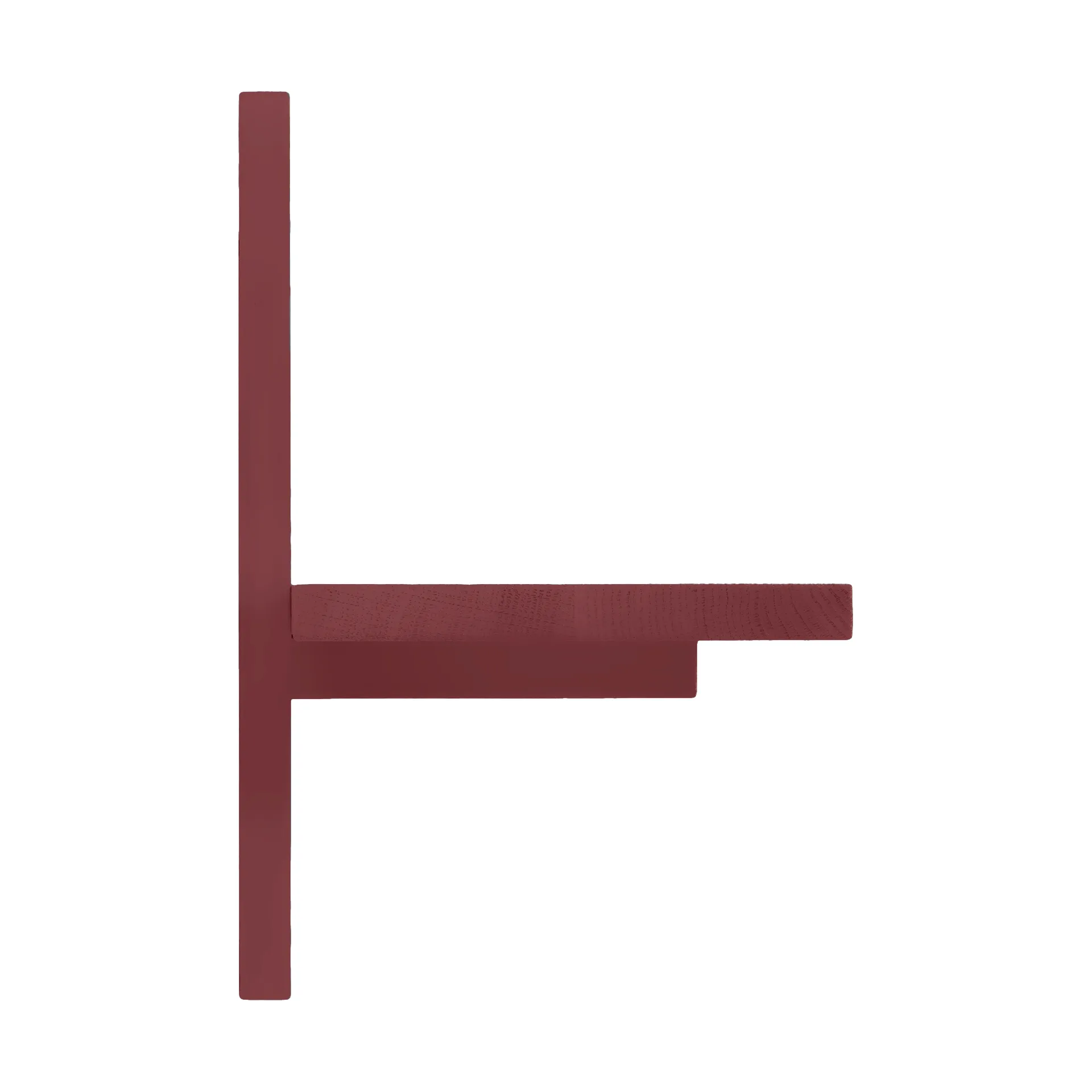 Mensola a muro A-Light Shelf Special Edition, Wine red 90x21x35 cm Andersen Furniture