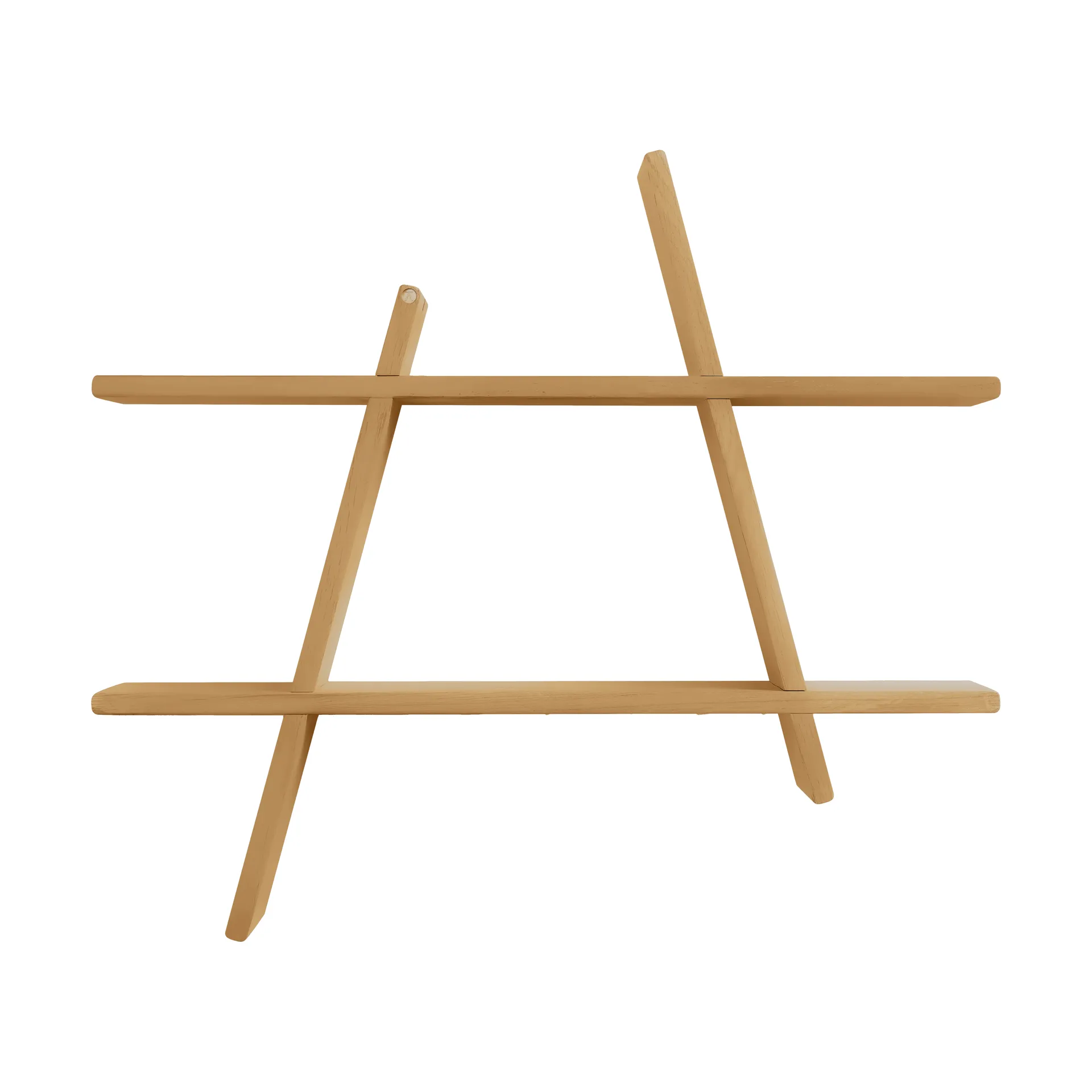 Mensola a muro A-Shelf Special Edition, Brown beige L 78x12x67 cm Andersen Furniture