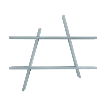 Mensola a muro A-Shelf Special Edition - Grey blue L 78x12x67 cm - Andersen Furniture