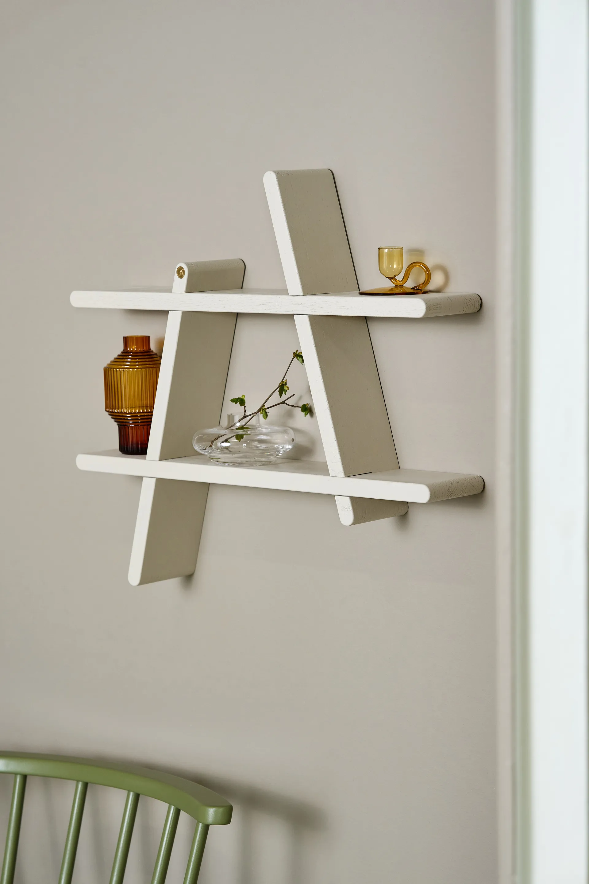 Mensola a muro A-Shelf Special Edition, Light beige M 52x9x46 cm Andersen Furniture