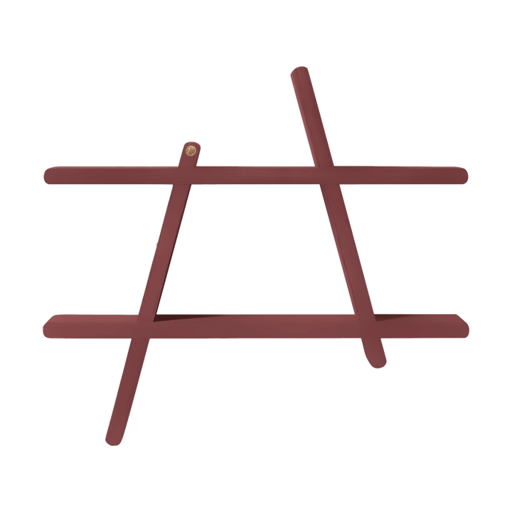 Mensola a muro A-Shelf Special Edition - Wine red M 52x9x46 cm - Andersen Furniture