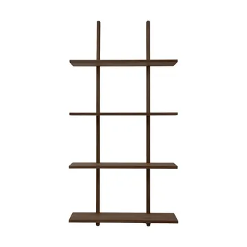 Mensola a muro Essence - Rovere affumicato oliato, 70×25×140 cm - Andersen Furniture