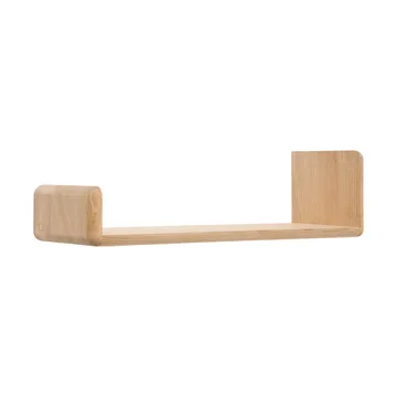 Mensola a parete Level - Quercia, 55x18x9 cm - Andersen Furniture