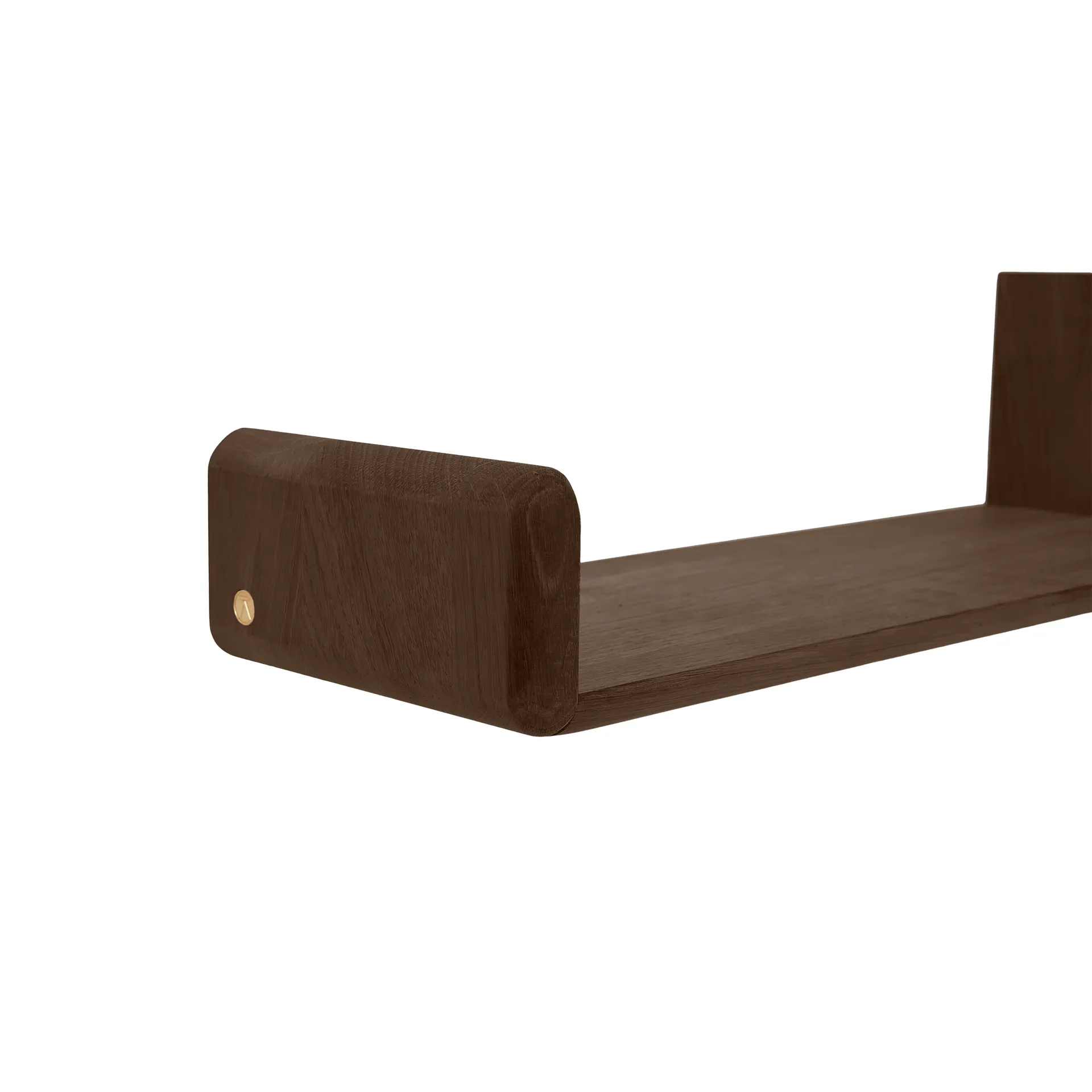 Mensola a parete Level, Rovere affumicato oliato, 55×18×9 cm Andersen Furniture