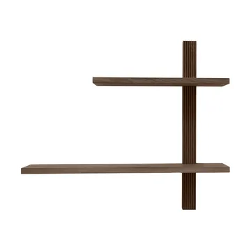 Mensola a parete Phase - Rovere affumicato oliato, 68×18×55 cm - Andersen Furniture