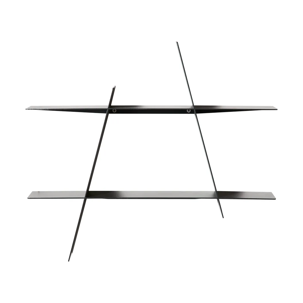 Mensola A-Shelf Medium 52x9x46 cm, Black Andersen Furniture
