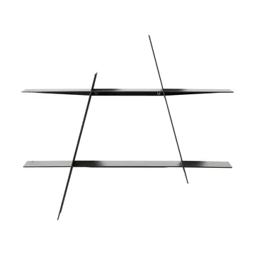 Mensola A-Shelf Medium 52x9x46 cm - Black - Andersen Furniture