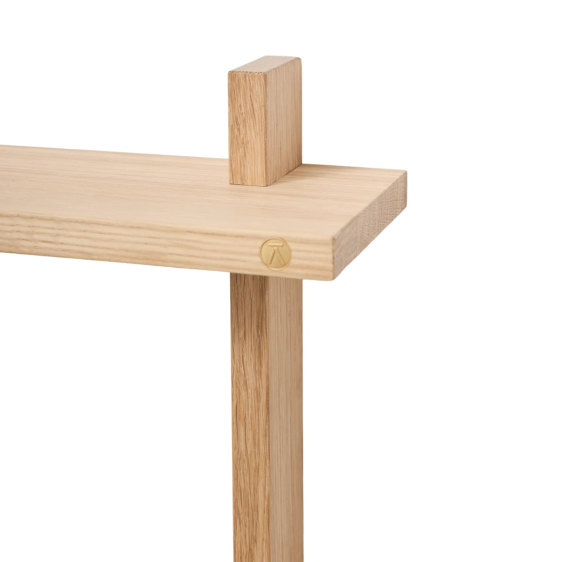 Mensola da parete doppia Treat, Quercia, 34x12x34 cm Andersen Furniture