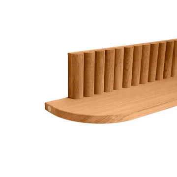 Mensola da parete Pillar - Rovere naturale oliato, 78×15×12 cm - Andersen Furniture